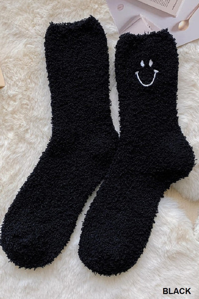Happy Fuzzy Socks