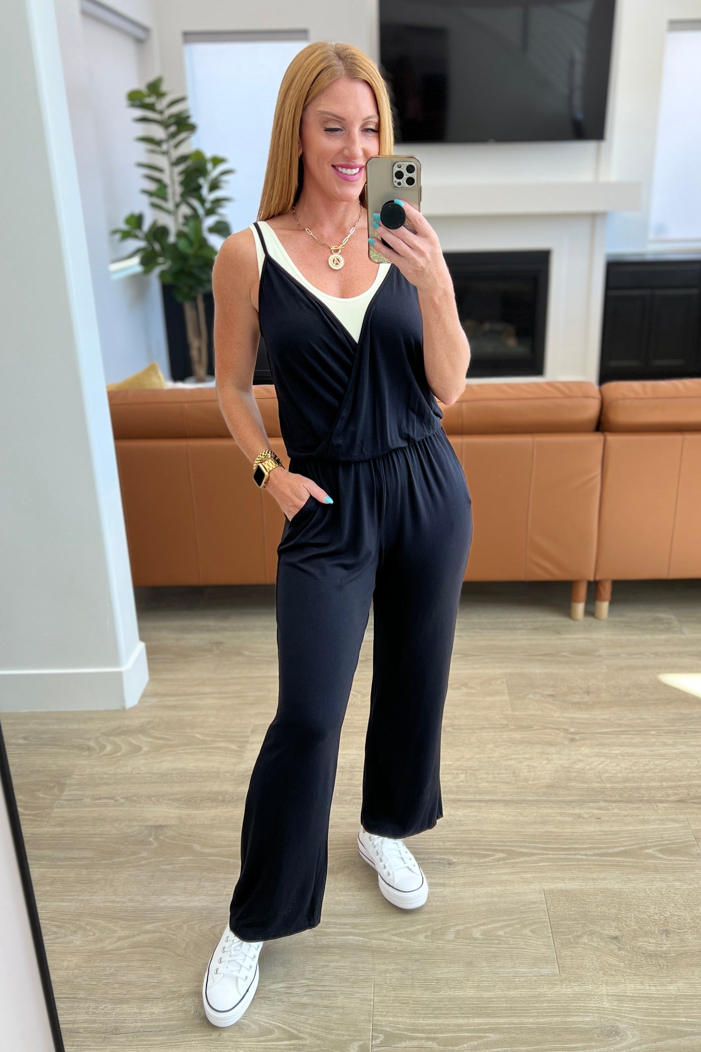 Completely Justified Jumpsuit in Black