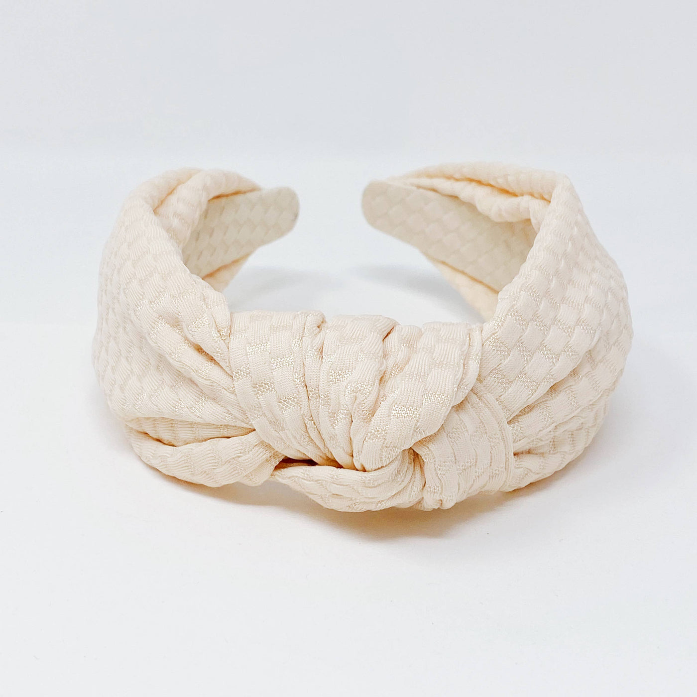 Embossed Charm Knotted Headbands