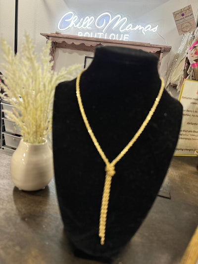 Rope Knotted Necklace