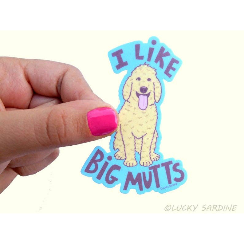 I like Big Mutts Dog Vinyl Sticker