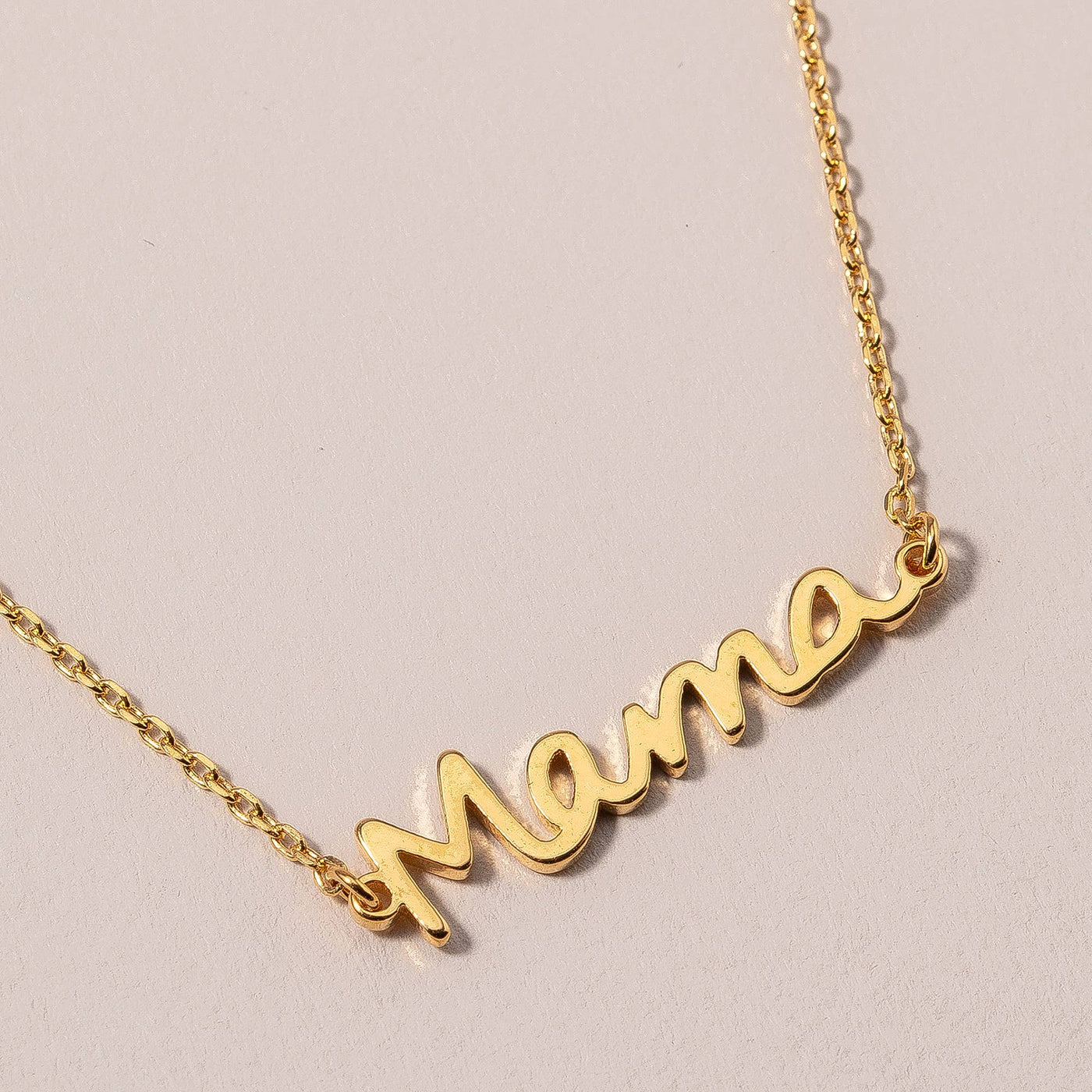 MAMA Script Charm Anklet