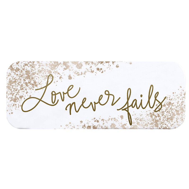 Enamel Plaque-Love Never Fails