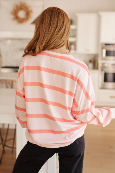 Here for the Stripes Long Sleeve Top