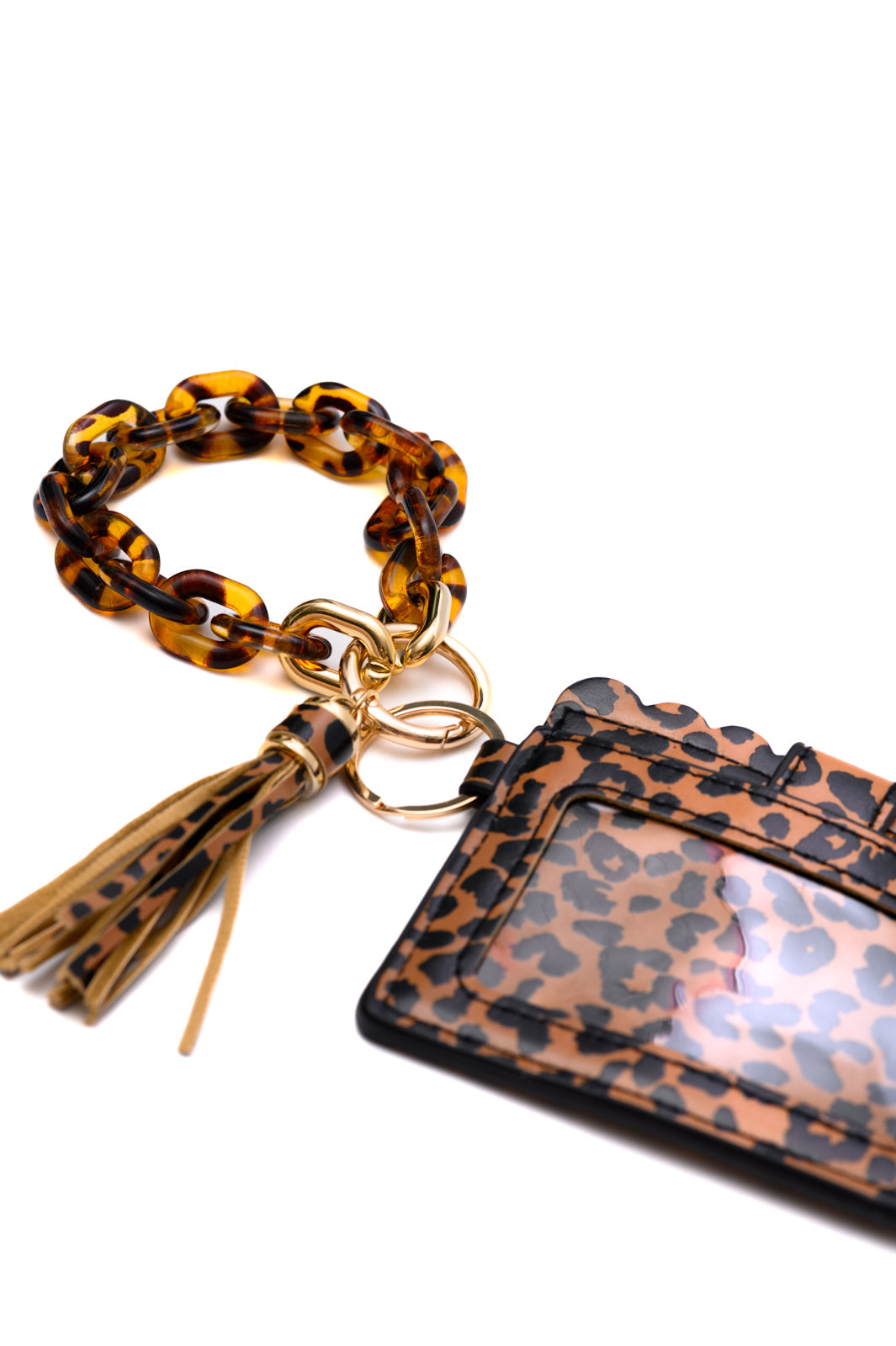 Hold Onto You Wristlet Wallet in Leopard