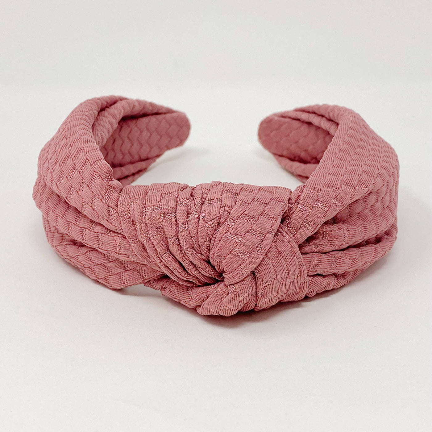 Embossed Charm Knotted Headbands