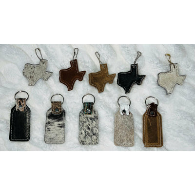 Leather Keychain TEXAS