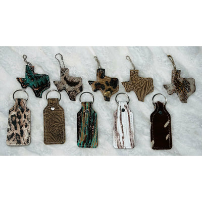 Leather Keychain TAG